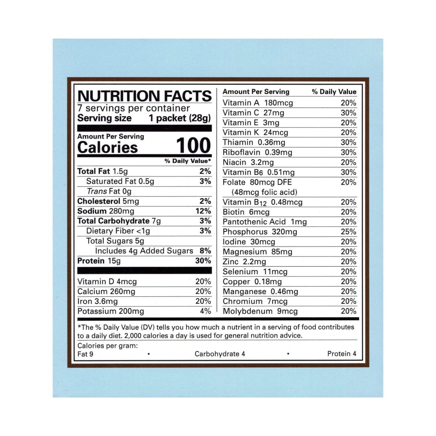 Nutmeg State Nutrition Pudding or Shake, Low Calories, 15g Protein, 7 Count