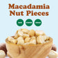 Food To Live Macadamia Nut Halves & Pieces, 16 Pounds - Raw, Shelled, Unsalted, Kosher, Vegan, Bulk. Keto Snack. Good Source Of