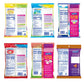 Hi-Chew Variety Mix, Pack Of 6 Bags Including Salted Caramel -15 Flavors Asst - Unique Fun Soft & Chewy Taffy Candy - Immensely Juicy Fruit Flavors - Individually Wrapped For Sharing