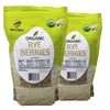 McCabe Organic Rye Berries - Whole Rye Berries 2 Lbs Pack of 2 | USDA Certified Organic and CCOF Certified | Product of USA
