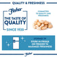 Fisher Peanuts Roasted Unsalted Nuts, 5.15 oz, Gluten Free, Vegan, Healthy Snack, Resealable Bag, Brown