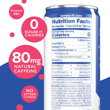 ASPIRE® Healthy Energy Drink Variety Pack, 80mg Natural Caffeine, Zero Sugar, Keto Friendly, 12 Pack