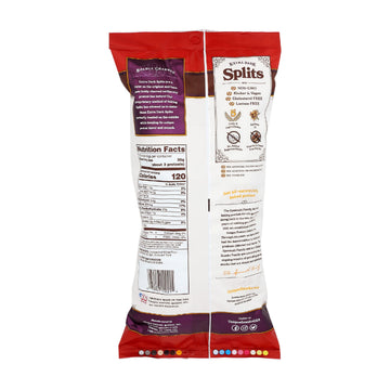 Unique Snacks Extra Dark Splits Pretzels, Original Split-Open Pretzels, Delicious Homestyle Baked Snack Bag, Vegan, OU Kosher, a