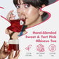 Big Heart Tea Co. Herbal Tea - Blushing Pink Hibiscus, Organic, Adaptogenic Tulsi & Lemongrass, 50 Tea Bags