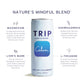TRIP Adaptogen Seltzer, Lightly Sparkling, Melon Cucumber, 12 Fl Oz (Pack of 12), Vegan, No Added Sugar