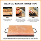 Himalite Himalayan Pink Salt Block & Metal Tray Set 12    x 8    x 1.5    for Cooking, Grilling, Cutting, and Serving with Himal