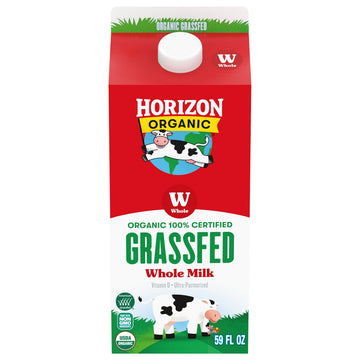 Horizon Organic Grassfed Whole Milk, Half Gallon