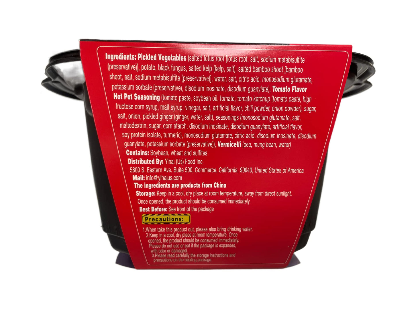 Haidilao Self-Heating Hot Pot(3 Flavor Availalbe) (New Tomato)