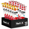 That'S It. Fruit Bars 12 Variety Pack 100% Natural Real Fruit Bar, High Fiber Vegan, Gluten Free, Paleo, Non-Gmo No Sugar Added 