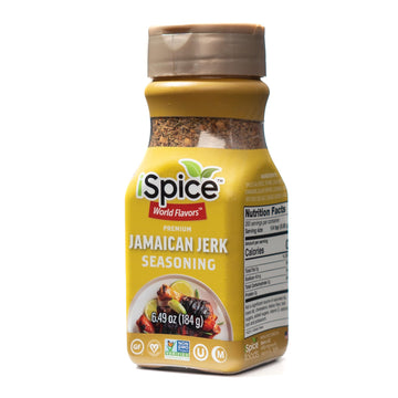 iSpice - JAMAICAN JERK SEASONING World Flavor Super Spice Blend | All Natural | Ready to use as is | No preparation is necessary