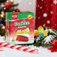 AMOS Peelerz Christmas Mix Peelable Gummy Candy 8.47oz (240g), Holiday Fruit Gummies Made with Real Fruit Juice, Fun Stocking St