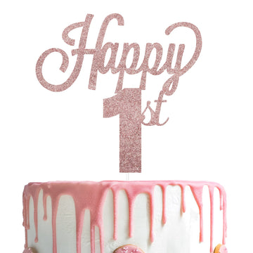 Lingteer Happy 69Th Birthday Cake Topper - Cheers To 69Th Birthday 69 Years Old Birthday Party Cake Decorations Sign.