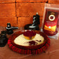 Yogic Mantra Kumkum Powder (100G Resealable Pouch) Premium Dark Red Maroon Color Sindoor Ceremonial Mark Sindur Laxmi Devi Hindu