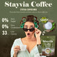 STAYVIA COFFEE Instant Coffee Packets - Sugar-Free, Low Calorie - 120 Sticks (0.33oz) - Plant-Based Sweetener