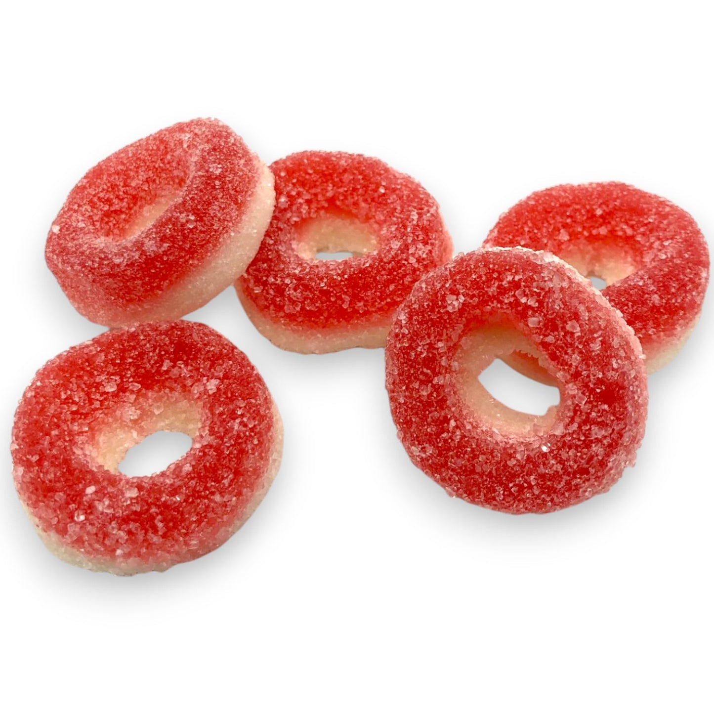 Enhanced Strawberry Rings -1.5 Lbs Delicious Strawberry Flavor Soft Sweet Gummy Rings In Resealable Bag, Perfect For Snacks, Parties And Gifts - Indulgent Strawberry Gummy Rings For Sweet Tooth Cravings For Kids And Mature-Themeds(24 Oz)