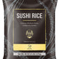 Soeos Premium Sushi Rice, Calrose Rice, Medium Grain, White Sticky Rice, 5 Pound