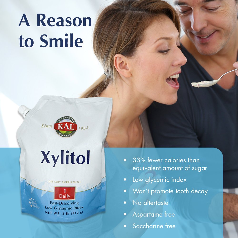 KAL Xylitol Powder, 2 Pound
