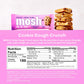 Mosh Cookie Dough Crunch Keto Protein Bars, High Fiber, Low Carb, Gluten Free, High Protein, Brain Healthy Snack, 12 Count