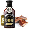 ALLEGRO - The Marinate Everything Marinades| Barbecue Sauce for Chicken, Pork, Ribs & Burgers| Hickory Smoke Sauce for Grilling, Dipping & Cooking| Kosher & Gluten Free| 18 Oz (Pack of 6) - Original