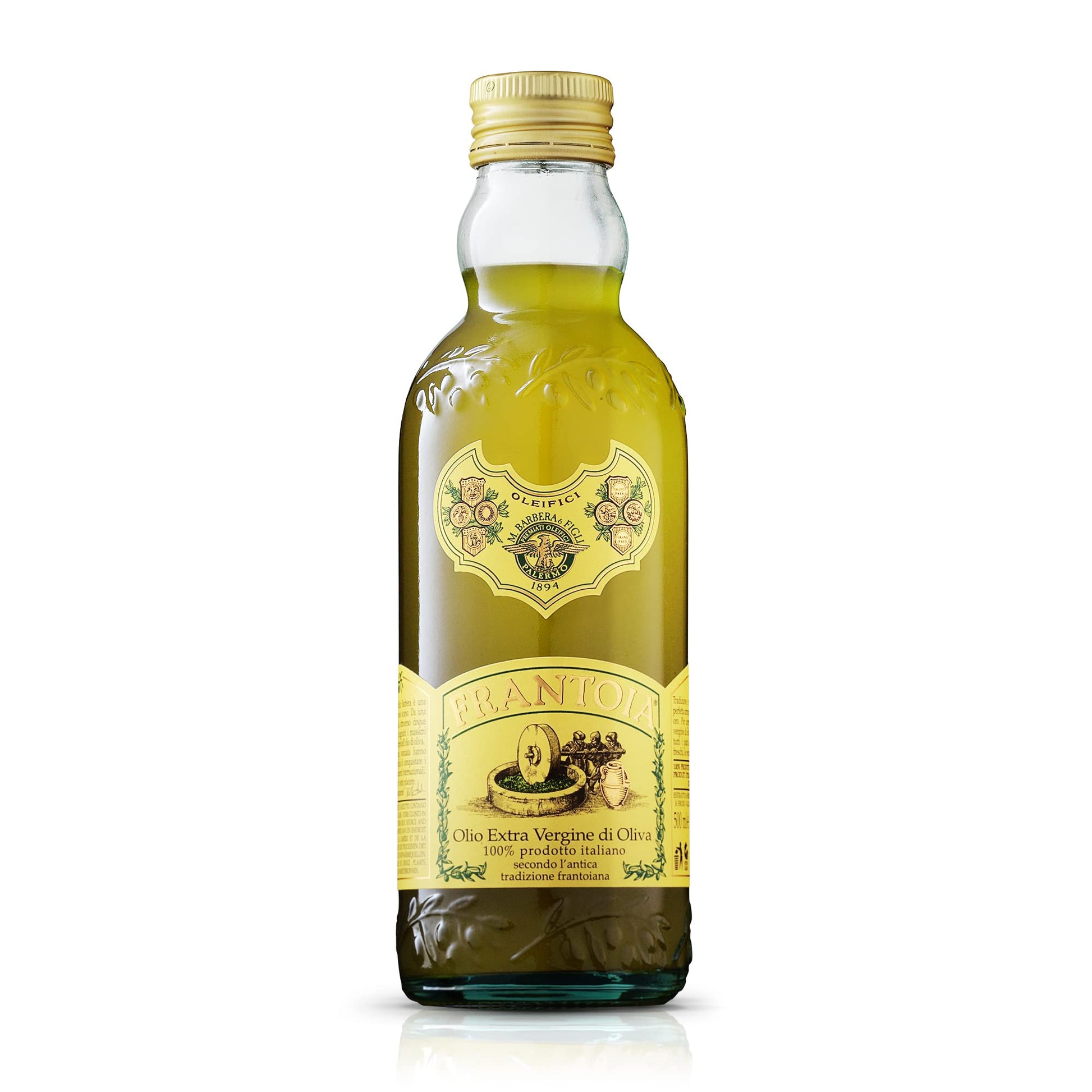 FRANTOIA Extra Virgin Olive Oil - Fruity, Unfiltered, Cold Extracted - 16.9 Fl Oz