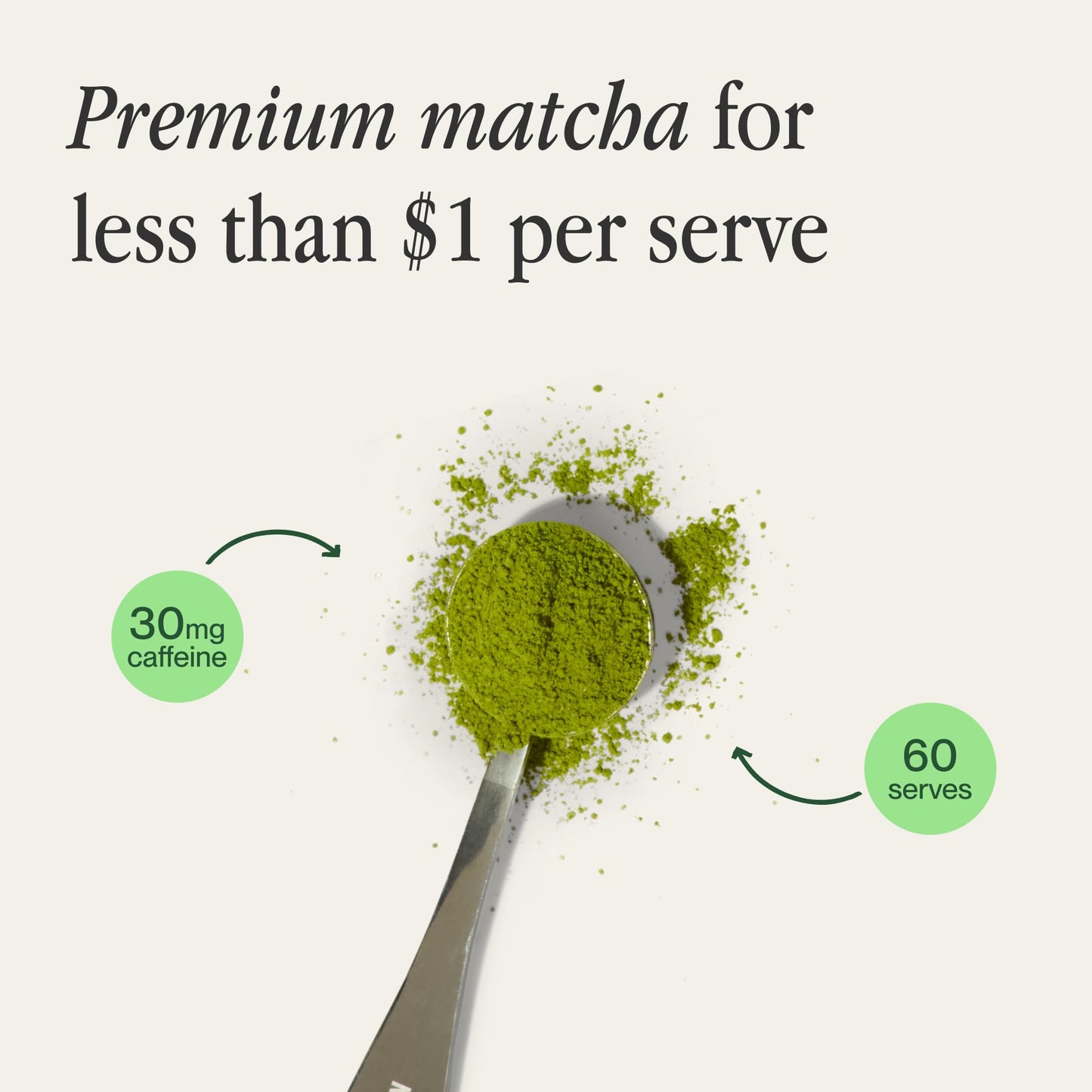 Morning Made Vanilla Flavored Ceremonial Grade Matcha Powder | 8.46oz (240g) Resealable Tin | 60 Servings enhanced Japanese Green Tea | Sweetened with Organic Sugar | Rich in Antioxidants & Energy Boosting