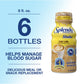 SPLENDA Diabetes Care Shakes - Meal Replacement Shake, 8 Fluid Ounces Per Bottle (Caf   Latte, 6 Pack)