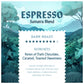 Clean Coffee Co. - Low Acid Espresso Roast  Tested for Molds and Toxins  Sumatra Blend  Notes of Dark Chocolate  Caramel  Toasted Sweetness (Whole Bean  12 oz Bag)