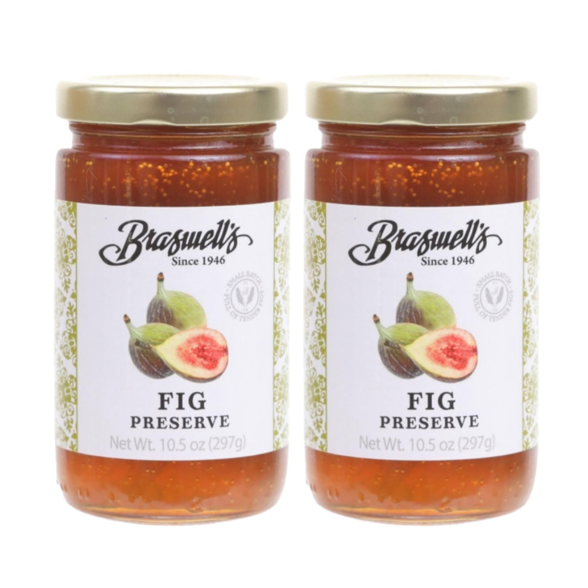 Braswell's Pure Fig Preserves 10.5 OZ (Pack of 2)