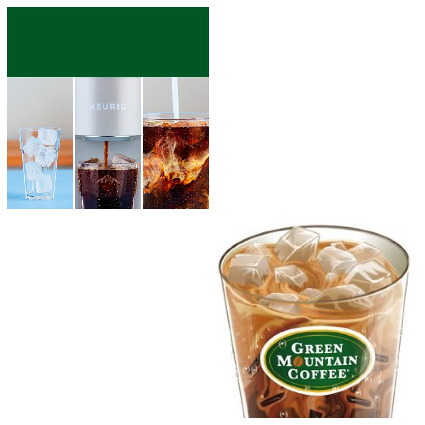 Green Mountain Coffee Roasters Brew Over Ice Hazelnut Cream Iced Coffee, 24 Count K-Cups for Keurig