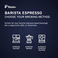 Tchibo Whole Bean Coffee - Barista Espresso - Dark Roast For A Bold European Style Coffee - Intensity 5/6, Acidity 0/6, Roast Le