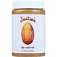 Justins Classic Almond Butter, Gluten-Free, 16 Ounce Jar, No Stir