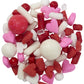Decopac Love Struck Fusion Mix Candy Sprinkles, 26Oz, Fancy Sprinkles In Handheld Container, Edible Sprinkles For Celebration Cakes, Cupcakes, Cookies & Donuts, Pink & Red