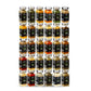 The Spice Lab Organic Spices and Seasonings Set - 30 Jar Variety Pack - 1.14 Ounce Each - Ideal for BBQ and Grilling