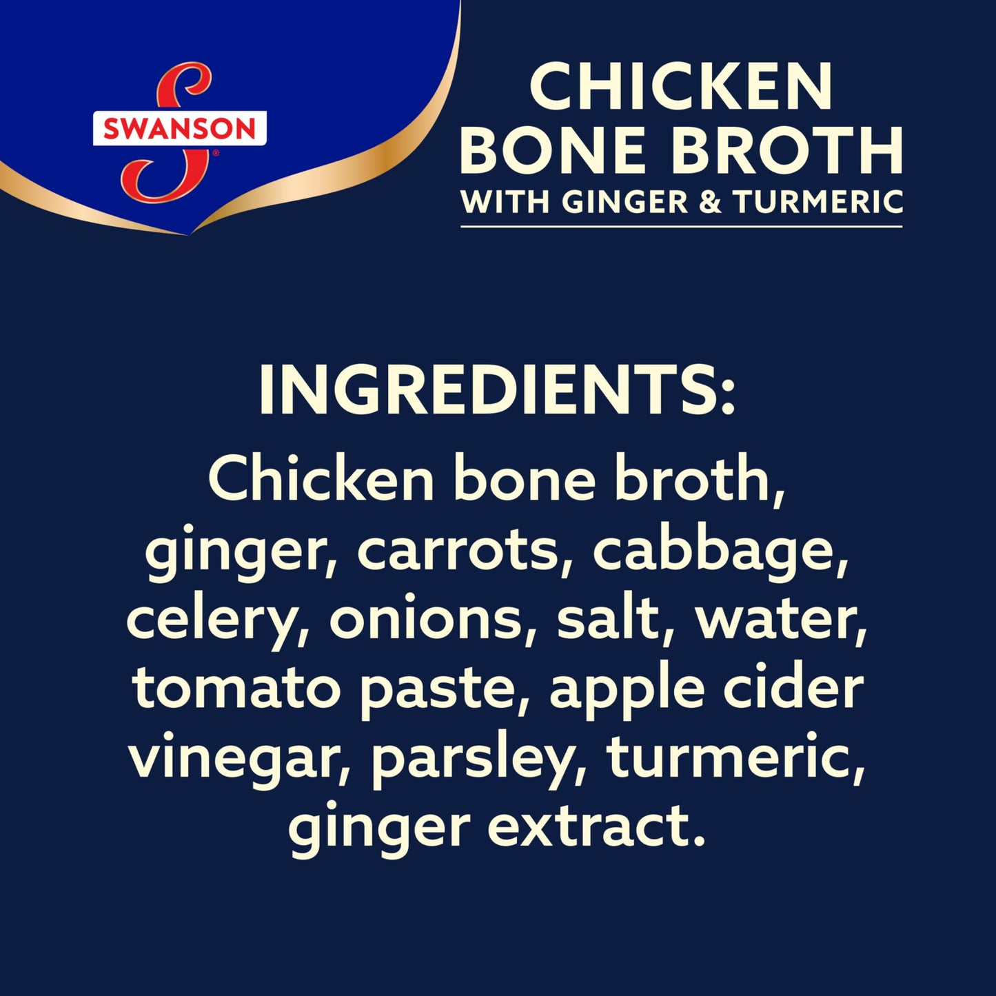 Swanson Sipping Bone Broth, Chicken Bone Broth With Ginger & Turmeric, 10.75 Ounce Sipping Cup