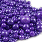 Halloween Purple Sprinkles For Cake Decorating 3.5 Ounces, Edible Sugar Pearls Cupcake Topper, Cookies, Ice Cream Toppings Cake