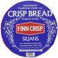 Finn Crisp Siljans Round Rye Crispbread 2 x 14oz | Knckebrd From Finland | Multipack of Authentic Finnish Sourdough Crispbreads