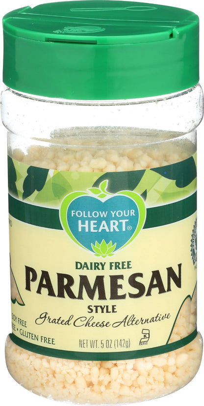 Follow Your Heart Parmesan Style Grated Cheese Alternative, 5 Ounce -- 8 per case.