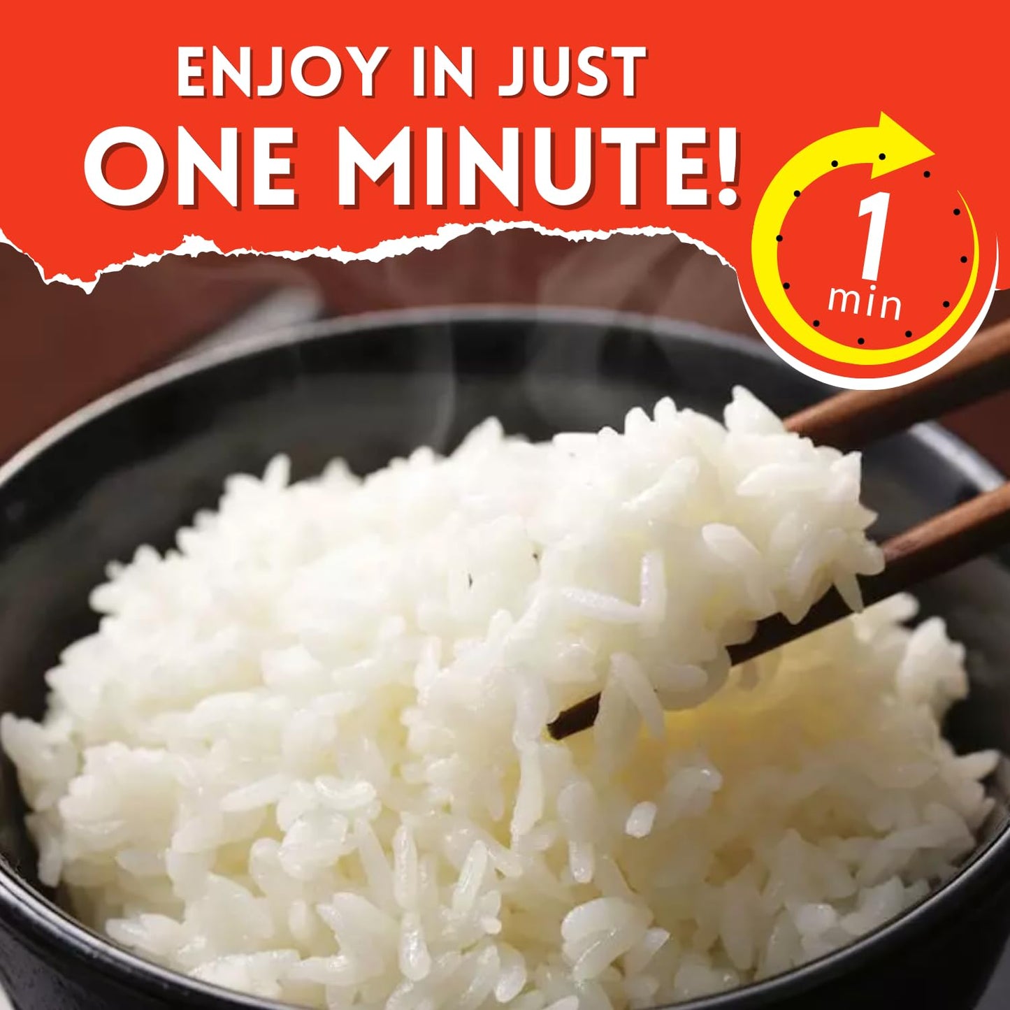 Takano Koshihikari Rice, Instant Cooked Rice, Microwave Rice, White Rice,Sushi Rice, Microwavable Rice, Premium Quality, Gluten