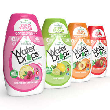 SweetLeaf Water Flavoring Drops - Stevia Water Enhancer, Sugar Free, Zero Calorie Water Additive for Flavor, Contains Monk Fruit