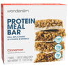 WonderSlim Meal Replacement Protein Bar, Cinnamon, 15g Protein, 20 Vitamins & Minerals, Gluten Free (7ct)