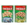Emerald Nuts Combo (Variety Pack) Featuring Dill Pickle Seasoned Cashews & Salt and Pepper Cashews | 5 Oz Resealable Bags | Kosh