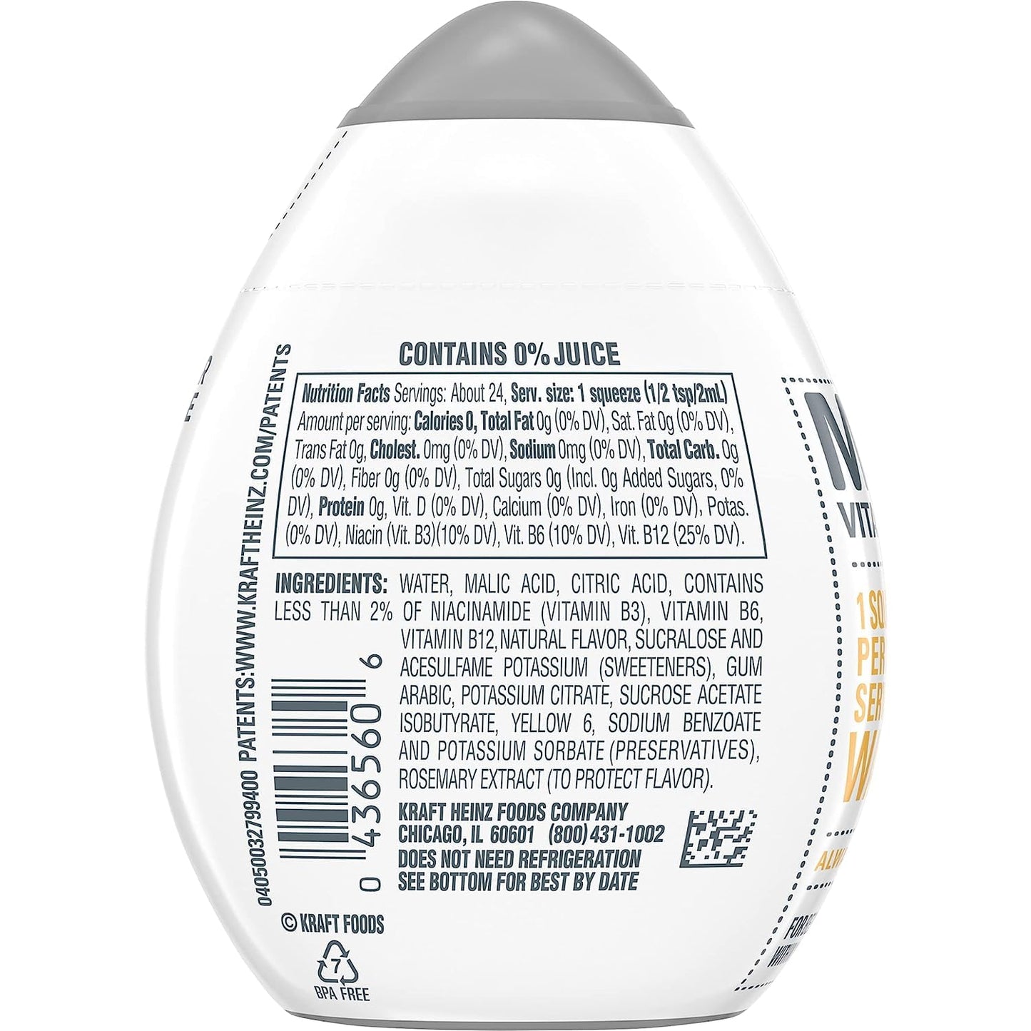 Mio Vitamins Liquid Water Enhancer, Orange Vanilla, 1.62 Oz (Pack Of 1)