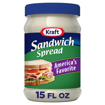 Kraft Americas Favorite Sandwich Spread, 15 fl oz Jar