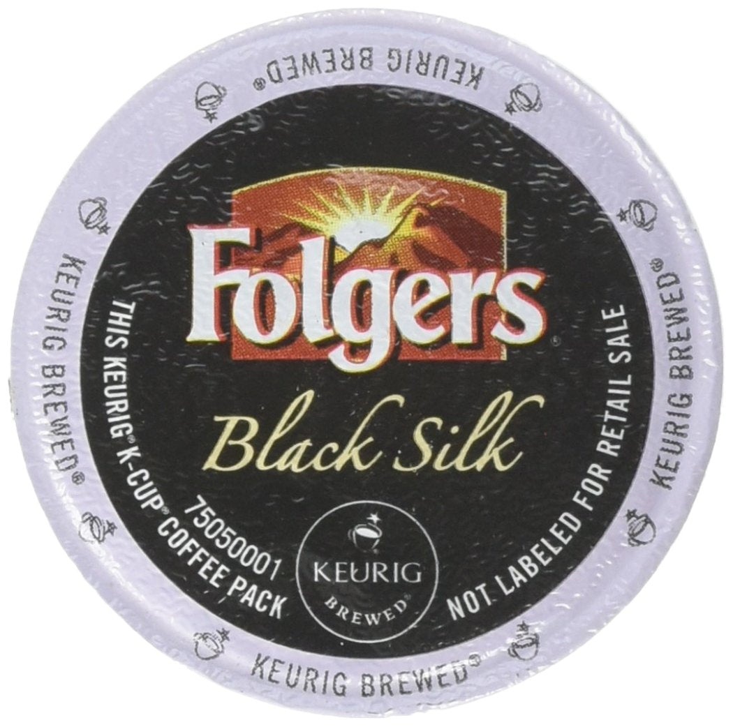 Folgers Gourmet Selections Black Silk Coffee K-Cups,Pack Of 96