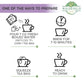 4 Oz Alfalfa Leaf Alfalfa Herb Tea (Medicago Sativa) - 113G Tea Bags Herbal