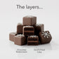 The Swiss Colony Happy Holidays Petits Fours Cakes - Gourmet Cake Assortment with Chocolate, Layer Cakes, and Jam - Christmas De