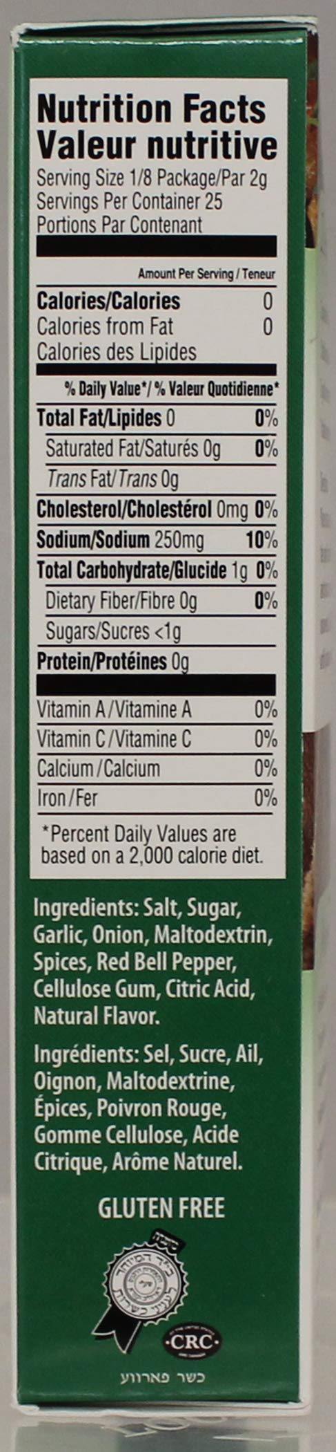 Haddar, Gluten Free Italian Dressing & Seasoning Mix 1.8Oz, 4 Pack (12 Packets) For Seasoning And Salad Dressing