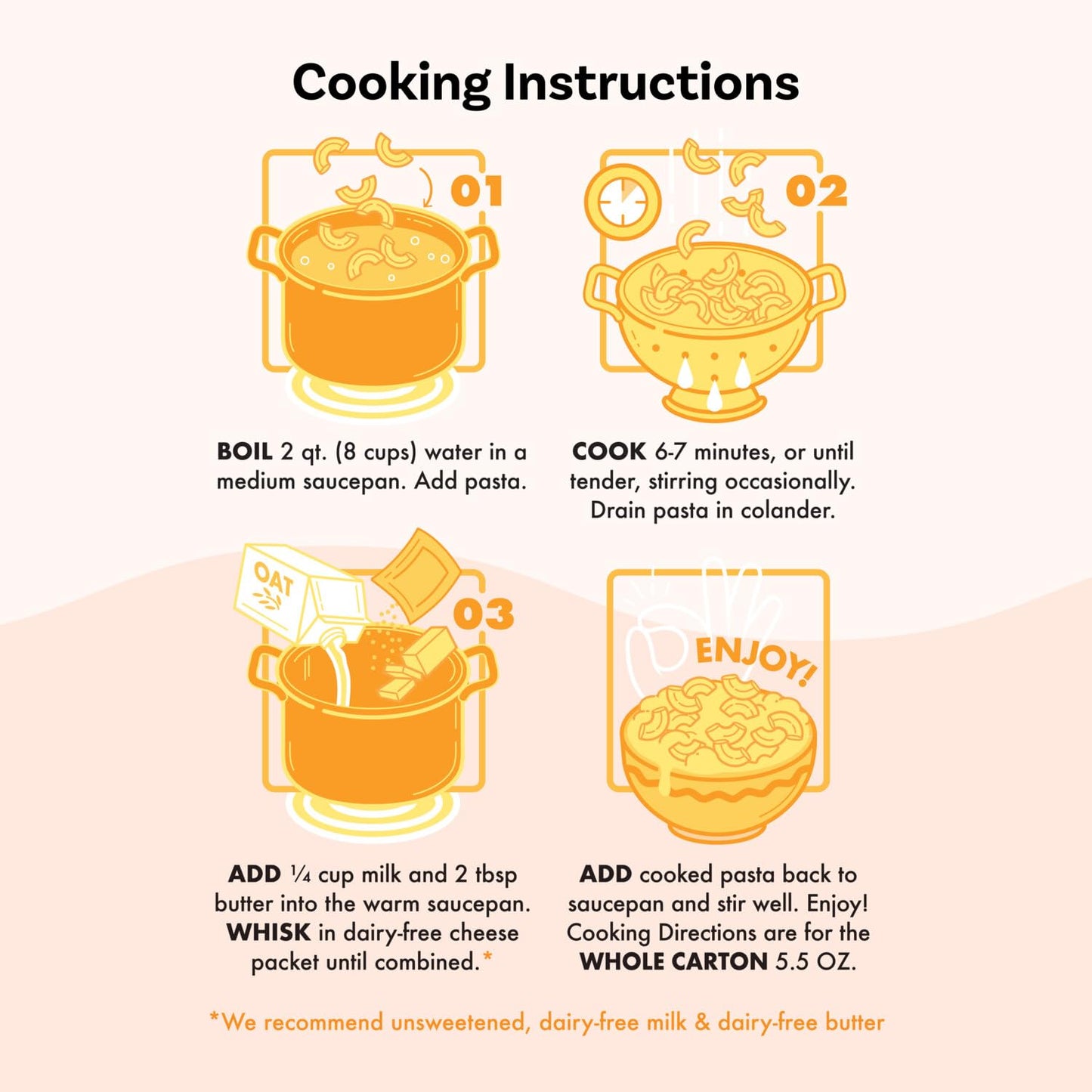 Daiya Dairy Free Gluten Free Aged Cheddar Mac & Cheese, Vegan Plant Based Rice Pasta, 5.5 oz (Pack of 12)