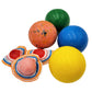 Fruidles Jumbo Psychedelic Jawbreaker Candy, 2 1/4 Inches, White, Kosher Certified, Single