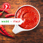 L Oro Del Sud Calabrian Chili Pepper Paste, Mild Spice, No Seeds, Certified, Peppers are Grown in Calabria, Calabiran Chili Pat